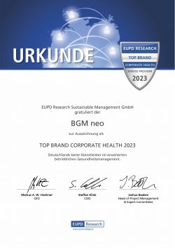 URKUNDE_2023_Top Brand_BGM neo